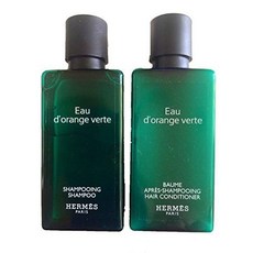 Hermes d&#39; Orange Verte 샴푸 & 컨디셔너 세트 (샴푸와 컨디셔너 각각 1, 상세내용참조