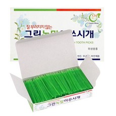 그린 녹말 이쑤시개, 1개입, 1개