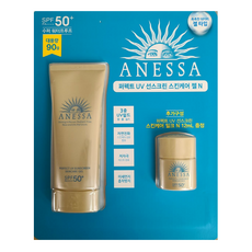 아넷사 퍼펙트 UV 스킨케어 젤 N 선스크린 SPF50+ PA++++ 90g + 12ml 세트, 1세트