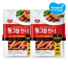 [KT알파쇼핑][동원] 통그릴 윈너 (280g x2) x2개 총4봉, 4개, 280g