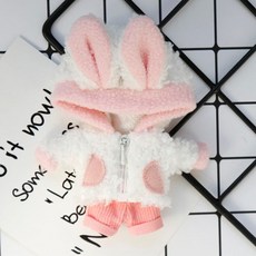 오비츠 11 ob11 인형옷 겨울옷 뽀글이점퍼 뽀글이 토끼옷 양털점퍼 BJD, 토끼슈트