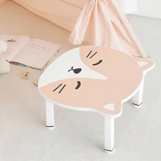 룸앤홈 쁘띠 키즈 캐릭터 테이블, 캣