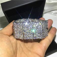 다이아큐빅테니스발찌