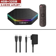 글로벌 미디어 플레이어 박스 안드로이드 쿼드 코어 올위너 와이파, 23) Au 플러그 4GB 32GB, 1개