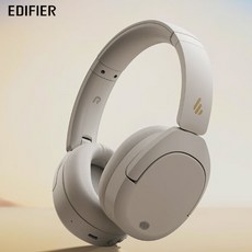 [성의샵] 에디파이어 EDIFIER W830NB 무선 액티브 접이식 게이밍 헤드폰 러닝헤드셋 오버이어 헤드셋 DNN노이즈캔슬링 96H긴항속 쾌속충전Ok 블루투스5.4, W830NB 화이트