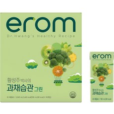 이롬 과채습관 그린, 190ml, 16개 190ml × 16개, 16개, 190ml