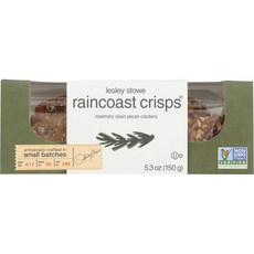 Raincoast crisp 레인코스트 크리스피 로즈마리 레이즌 피칸 크래커 150g, 1개