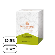 베티나르디 자스민플라워 티 20티백, 0.9g, 20개입, 9개