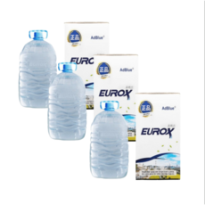 롯데정밀화학 유록스 요소수 10리터 정품 AdBlue 인증(자바라 포함), 3개, 10L