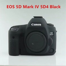 카메라가방 캐논용 소프트 실리콘 아머 카메라 케이스 커버 캐논 EOS 5D Mark II III IV 5D2 5D3 5D4 6D 6D2 7D 7D2 77D 600 700D, 10) 5DMark IV 5D4 Black - 캐논eos5dmark