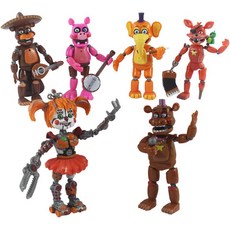 프레디의 피자가게 피규어 프레디 펀코 캐릭터 굿즈 13cm FNAF 세트 PVC 베어