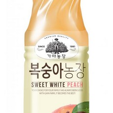 복숭아주스 가야 웅진식품 실온 1.5L, 1개