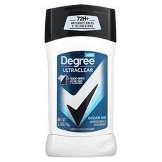 Degree UltraClear 블랙 + 화이트 땀 억제제 데오드란트 Ocean Air 76G 2.7OZ), 1개