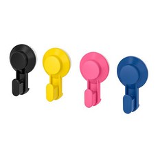 이케아 티스켄 흡착식후크 4P 혼합색상