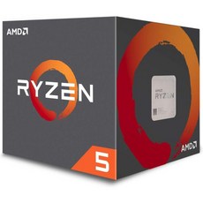 Wraith Stealth Cooler를 탑재한 AMD Ryzen 5 1600 65W AM4 프로세서(YD1600BBAFBOX)