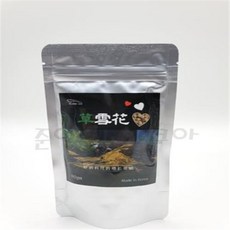 초설화 80g 슈림프사료 CRS 체리 블루 새우사료