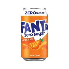 환타 제로 오렌지 350ml, 24개