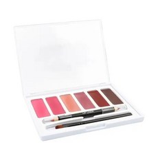 립팔레트 커스텀 라벨 메이크업 매트 모이스트 롱 래스팅 크림 립스틱 팔레트 방수 누드 벨벳 립글로스 립 라이너 펜슬 도매, [01] 1pcs no label, 1개