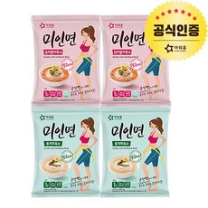 김치말이 미인면(김치말이) 351g*2ea + 미인면(동치미) 353g*2ea, 1개, 704g
