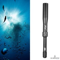 스쿠바 수중탐사 LED 잠수랜턴 250m ipx8