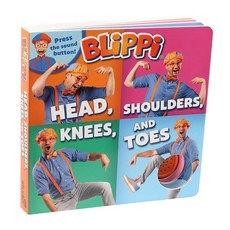 (영문도서) Blippi: Head Shoulders Knees and Toes Board Books, Studio Fun International, English, 9780794445386