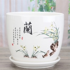 others 유 헌 당 화분 도자기 도매 멜 란 창의 특대 사이즈 심 플 로 그 롤 랜 드 베란다 실내 다 육 받침 대 가정용 창고 정리 트 레이 녹 식 / 82100 직경 21 정도