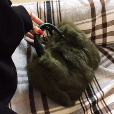 D3381 여서용 밍크 크로스백 겨울