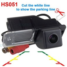 자동차 무선 후방 카메라 트럭 화물차 승용차 SUV ZIQIAO 2012 해치백 마고탄 2011 2013 HD HS051 폭스바겐 CC 골프 6 2010, 없음, 1) HS051