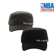 [엔터식스]엔비에이 NBA 남녀공용 자수 밀리터리 군모 N195AP931PN195AP931P
