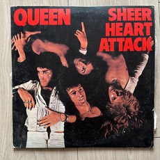 1974년 일본 최초의 퀸 밴드 QUEEN 레코드 LP판, 단일사이즈 - 요네즈켄시lp