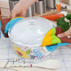 프렌치불고깔장갑