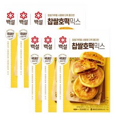 백설 찹쌀호떡 믹스 400g x 6개, 찹쌀호떡 믹스 400g 6개, 3개