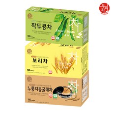 송원 우리차 누룽지둥굴레차 100T +보리차 100T +작두콩차 100T, 1개
