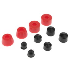 JC 스케이트 보드 롱 보드 스쿠터 용 10pcs 트럭 부싱 및 컵 세트, 레드 85AA