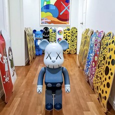 베어브릭1000% 트렌드 피규어 70cm 곰 블록, 엑스아이 + 28cm개