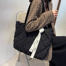 가방팩토리 가벼운 패딩 퀼팅 기저귀가방 캐쥬얼 데일리 여성 숄더백
