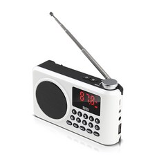 브리츠 블루투스 MP3 스피커 라디오, BZ - LV990, White