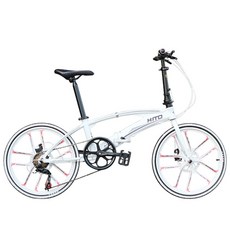 브롬톤 자전거 C라인 익스플로러 2023 접이식 경량 휴대용, 22인치cm, 화이트