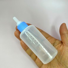 반려동물 수유 젖병 50ml, 1개, 반투명