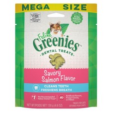  그리니즈 필라인 고양이 간식, 그리니즈 연어, 130g, 6개 