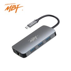 엠비에프 MBF-UC6IN1 (6포트/USB 3.0 Type C/멀티포트)