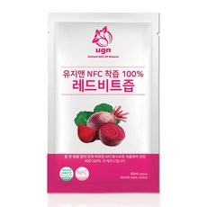 유지앤 NFC 착즙 100% 레드비트즙 80ml 30포 x 2박스
