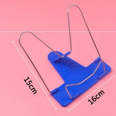 2단독서대 책 클립스탠드 책꽂이 집게학생 책받침대 성인 탁상 독서 독서대, 기본