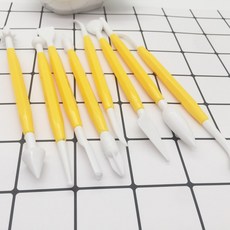 8 초경량 점토 글씨지우개 진흙 채니 베이킹 뒤집다 슈가케이크 체형관리 칼마, 8 엘로우