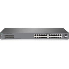 HPE OfficeConnect 1820 26-포트 Gig Smart Switch-24 x GE 10/100/1000 2X SFP 팬리스(J9980A#ABA), 단일옵션