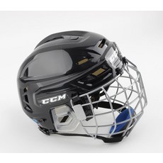 전문 아이스하키 헬멧 성인용 아동용 하키 모자 보호 장비, CCM블랙S머리둘레(50-54CM)