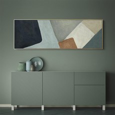 앨범가로직사각긴액자