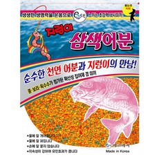 지렁이 삼색어분/에코레져/떡밥/미끼/확산성 집어제, 단품, 1개