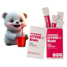 하이퍼브레인 피로회복 수험생 직장인 에너지 음료, 14g x 7포 (1박스), 14g