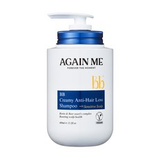 어게인미 여성 탈모샴푸 비오틴 맥주효모 샴푸, 1개, 400ml